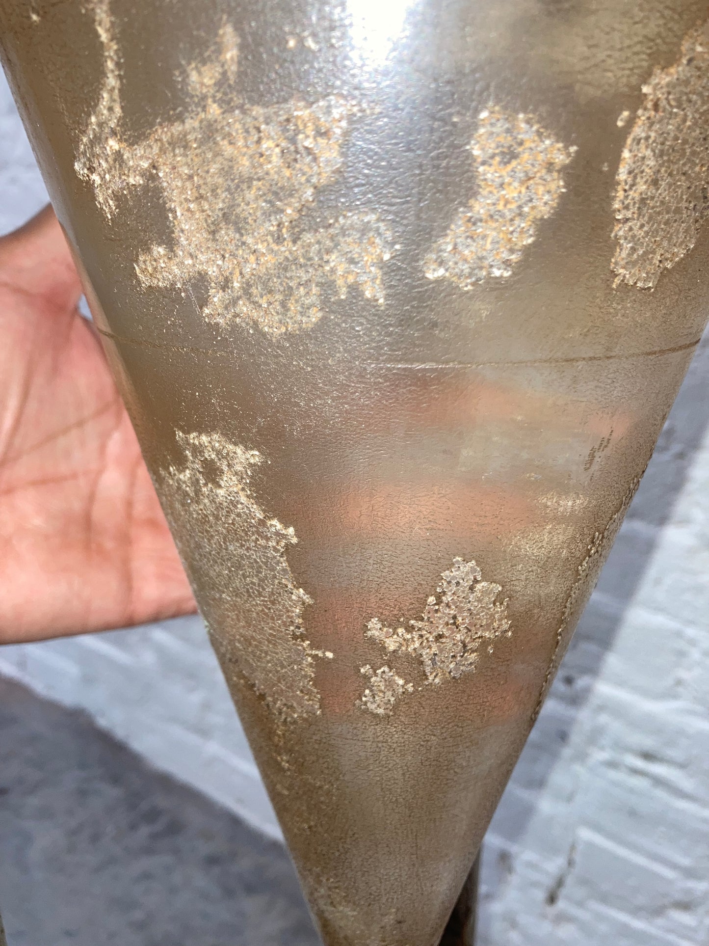 One Of A Kind Custom Made Mid Century Modern Designer Lamp With Shade
