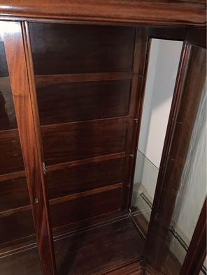 Empire Revival Mahogany Bookcase circa 1920’s