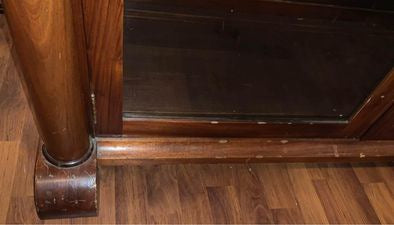 Empire Revival Mahogany Bookcase circa 1920’s