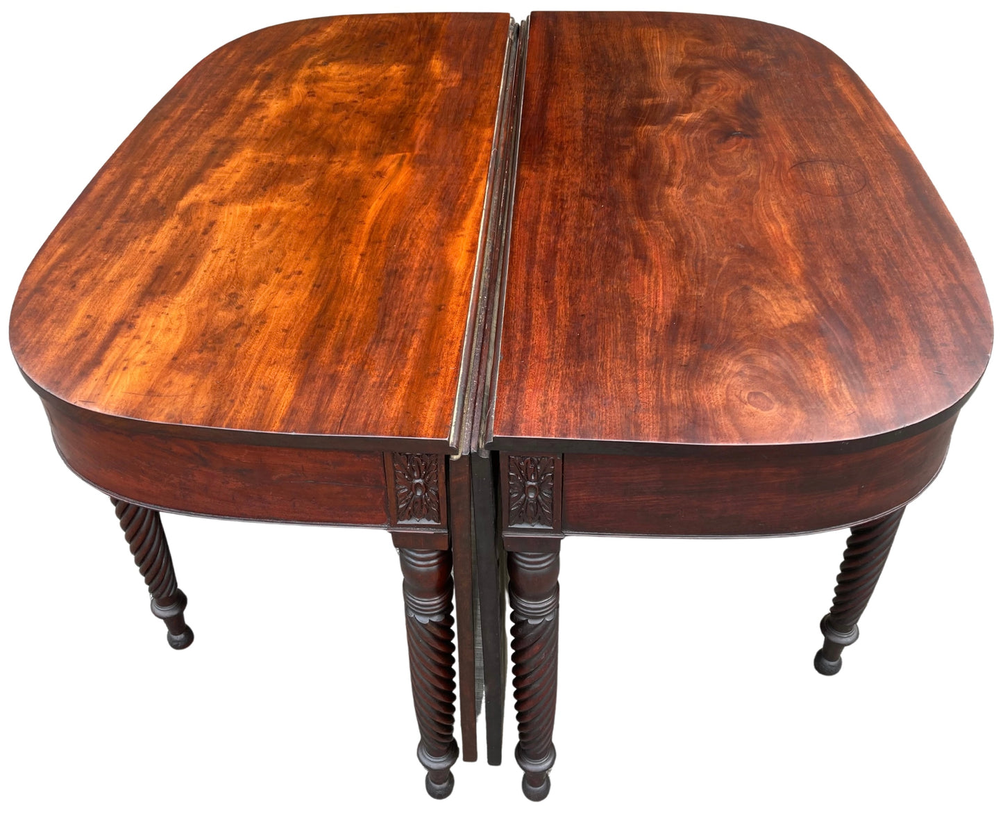 Sheraton Dropleaf/Banquet Dining Table c. 1830’s